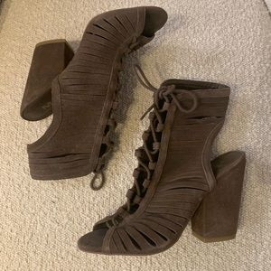 Mia Shay Laceup Booties